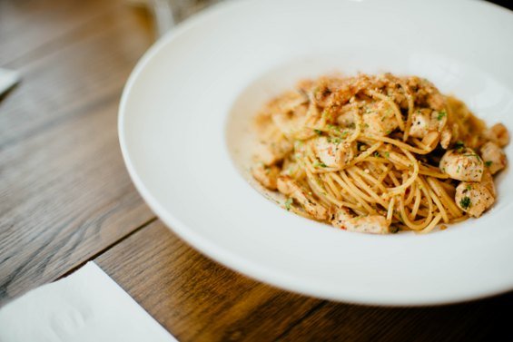 Pasta with Chicken and Mushrooms, Italian Cuisine Food Recipe - StoryToday.in