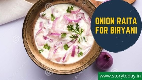 How To make Onion Raita For Biryani